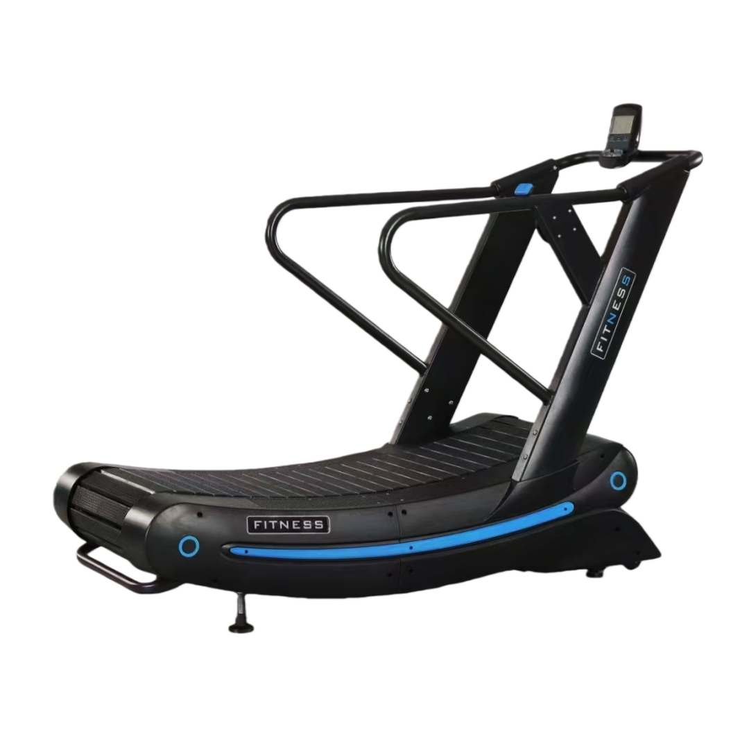 Treadmill manual melengkung