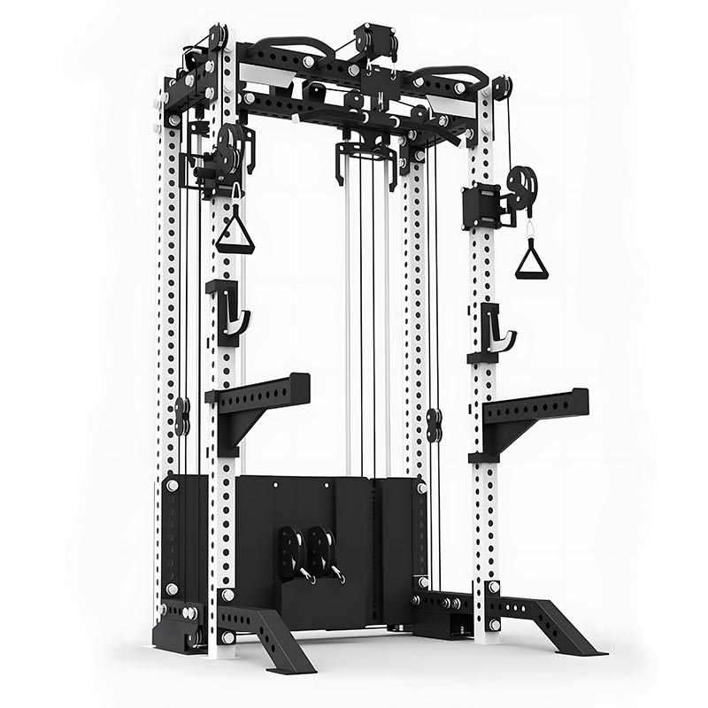 Pelatih Fungsional dengan Lat Pulldown dan Cable Crossover